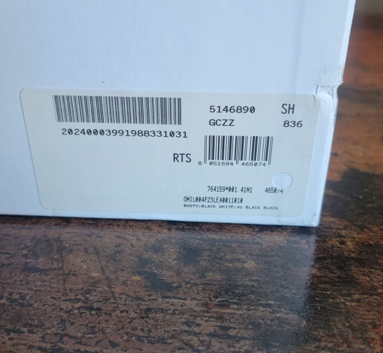 Off White High Top Hiker Boots Black