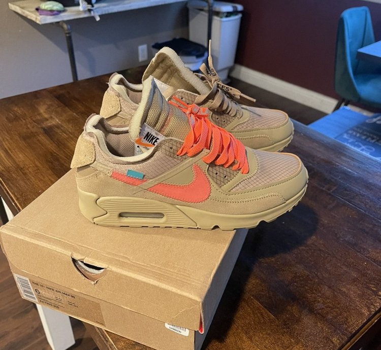 Off White Nike Air Max 90 Desert Ore