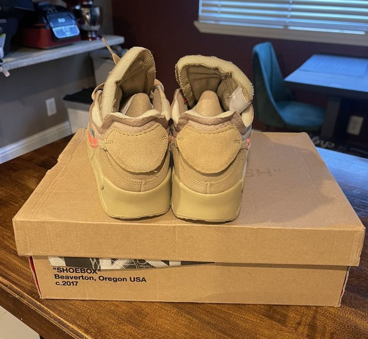 Off White Nike Air Max 90 Desert Ore