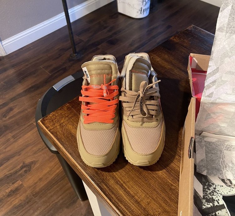 Off White Nike Air Max 90 Desert Ore