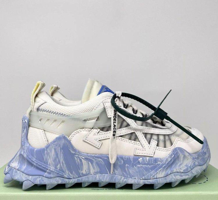 Off White Odsy 1000 White-blue Marble