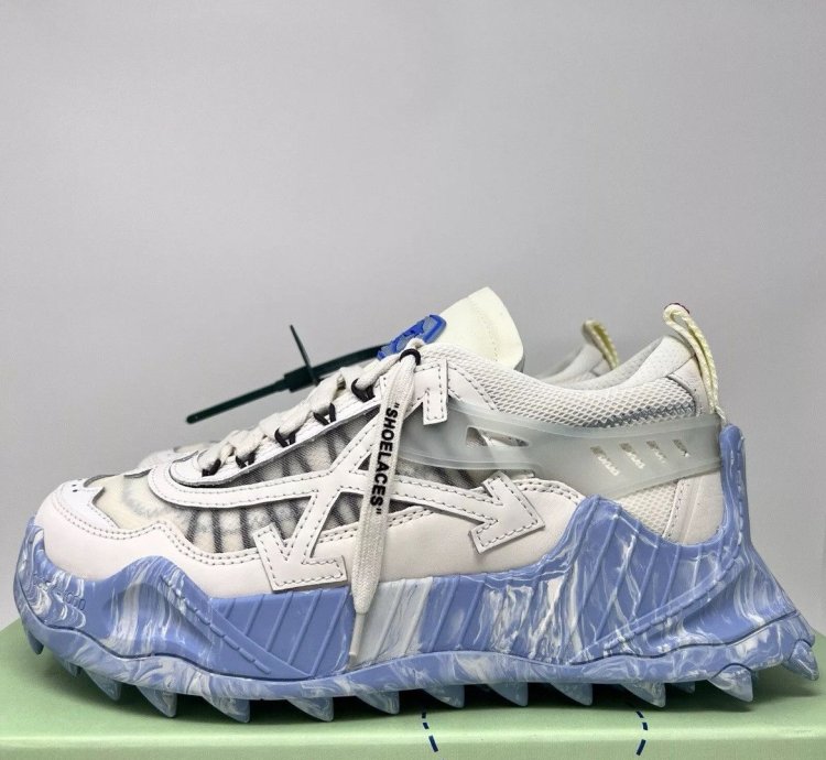 Off White Odsy 1000 White-blue Marble