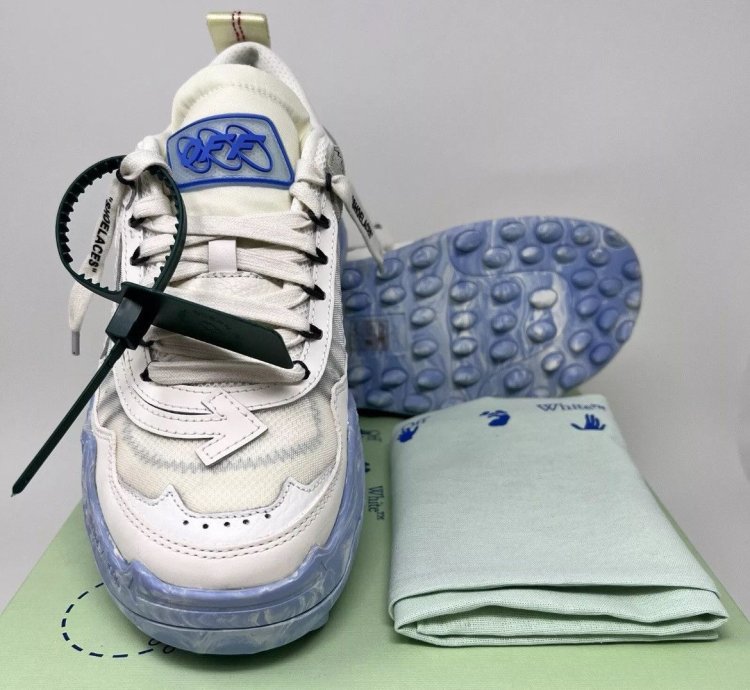 Off White Odsy 1000 White-blue Marble