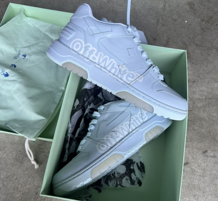 Off White Out Of Office Low Size 41 Pastel Blue