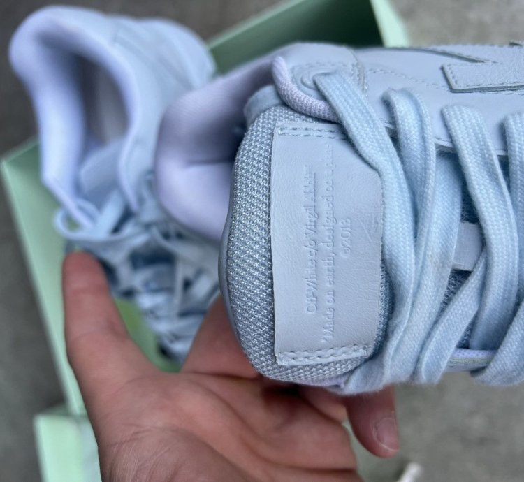 Off White Out Of Office Low Size 41 Pastel Blue