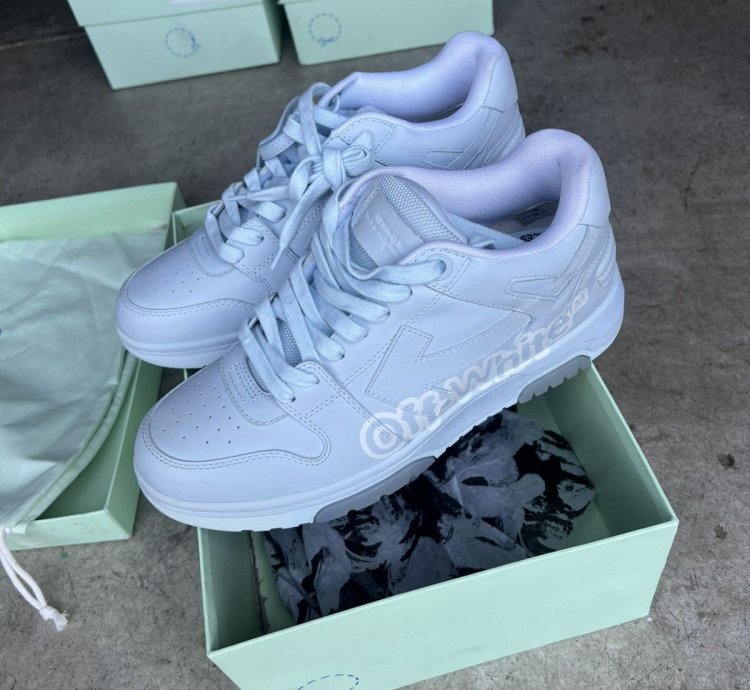 Off White Out Of Office Low Size 41 Pastel Blue