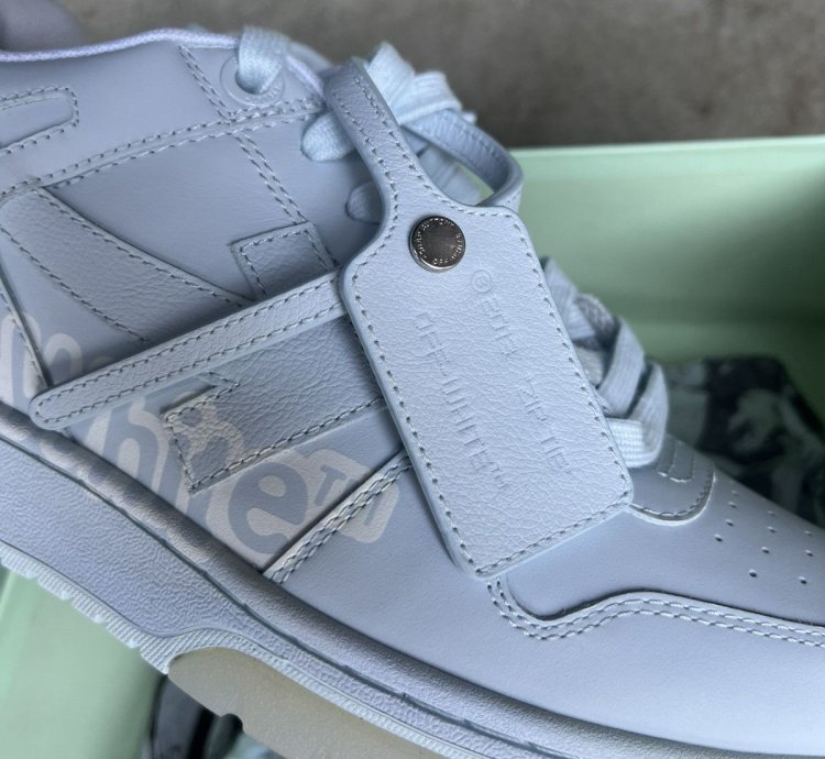 Off White Out Of Office Low Size 41 Pastel Blue