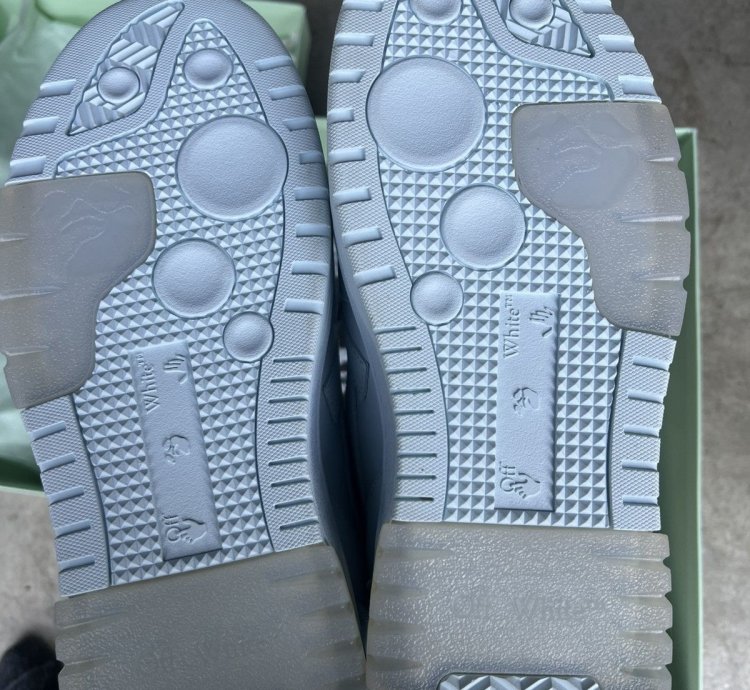 Off White Out Of Office Low Size 41 Pastel Blue