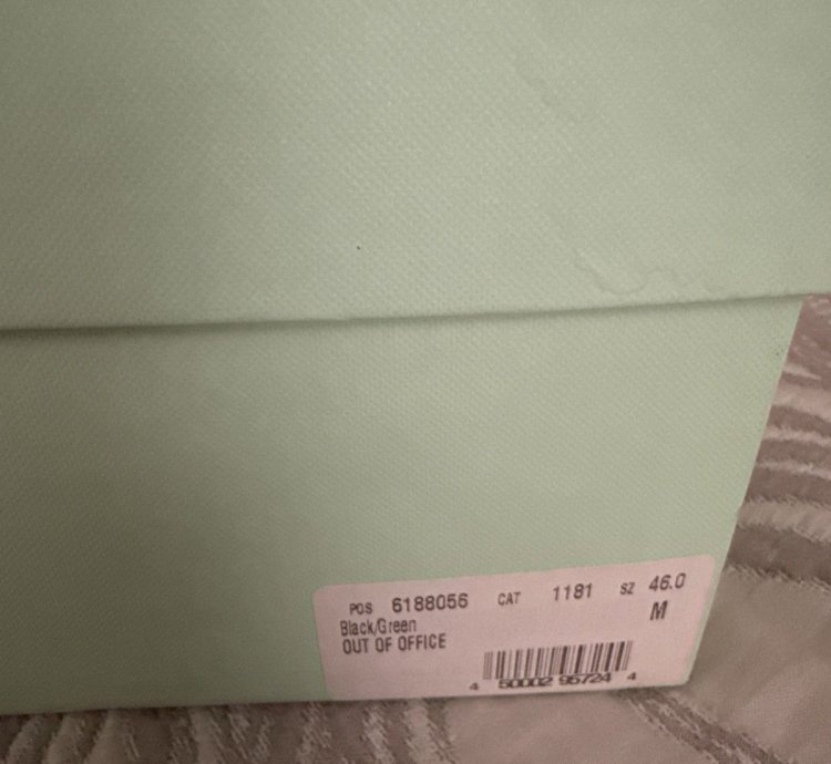 Off White Out Of Office Low Top Sneaker
