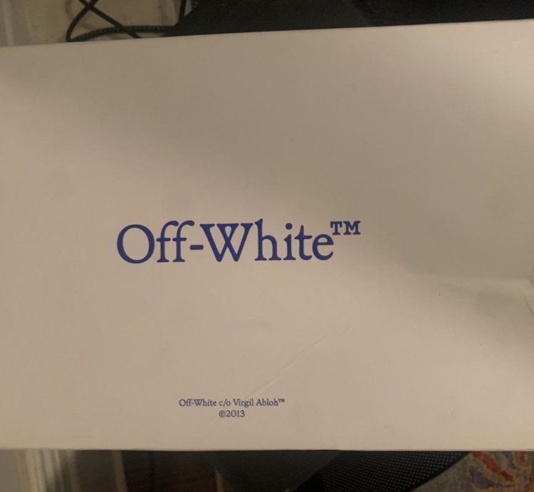 Off White Out Of Office Ooo Low Tops White Black Grey