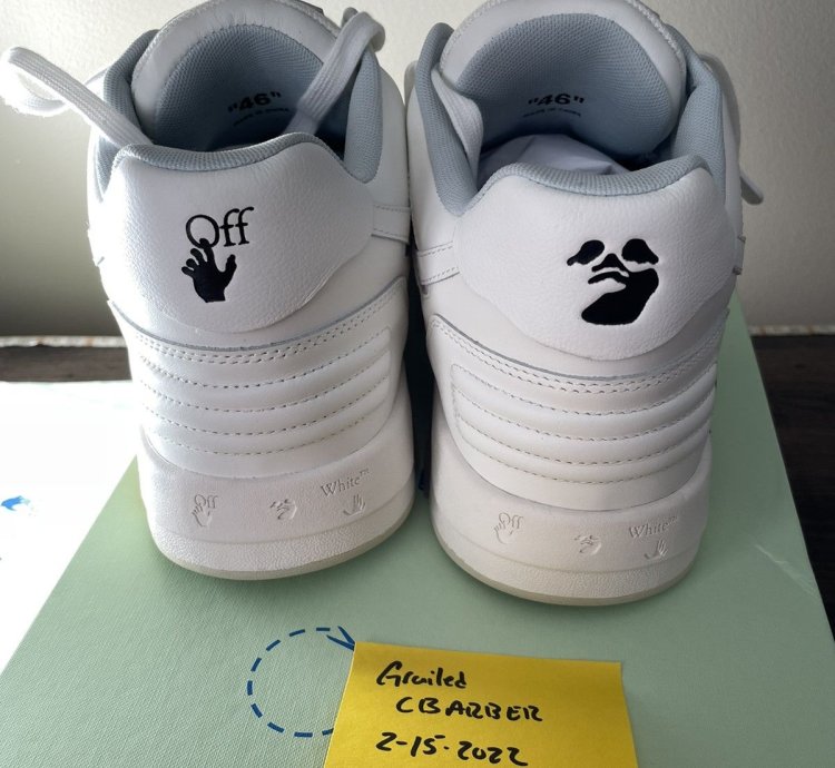 Off White Out Of Office Shoes Last Price Drop