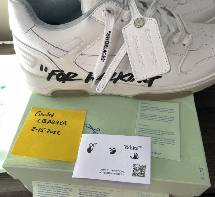 Off White Out Of Office Shoes Last Price Drop