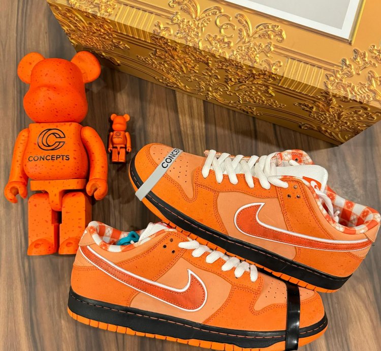 Nike Sb Dunk Low Concepts Orange Lobster