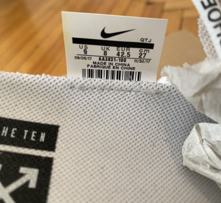 Off White Vapor Max