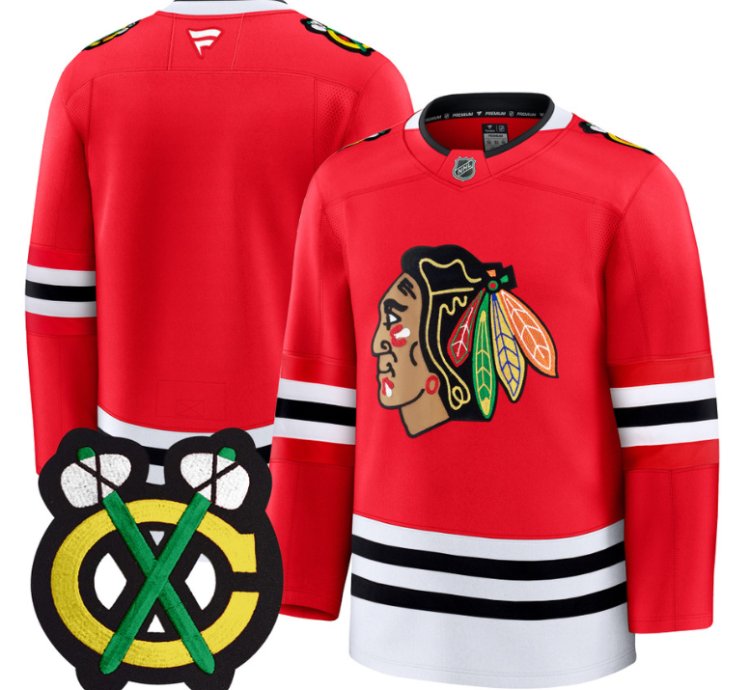 Bobby Team Jersey Chicago Blackhawks Premium All Stitched Red