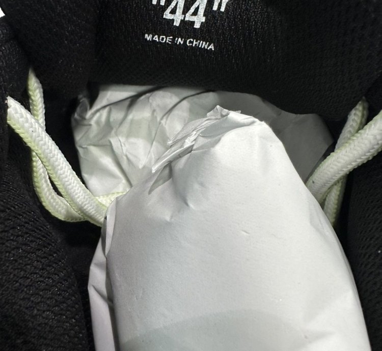 Off-white - Be Right Back Sneakers Black Lime