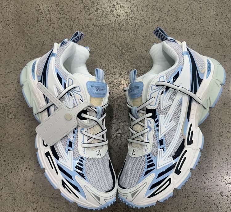 Off-white - Be Right Back Sneakers Light Blue