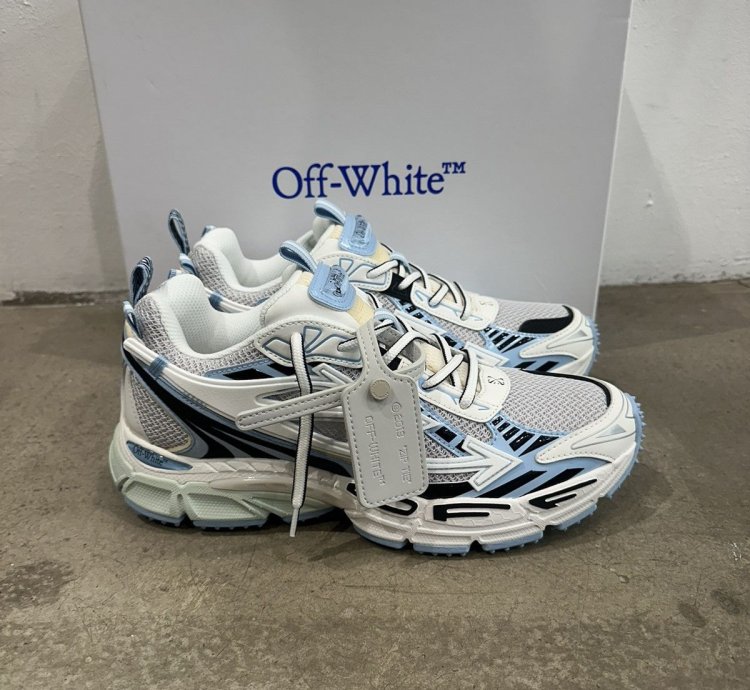 Off-white - Be Right Back Sneakers Light Blue