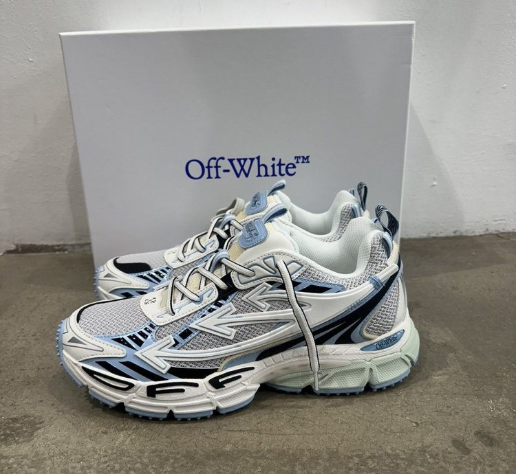 Off-white - Be Right Back Sneakers Light Blue