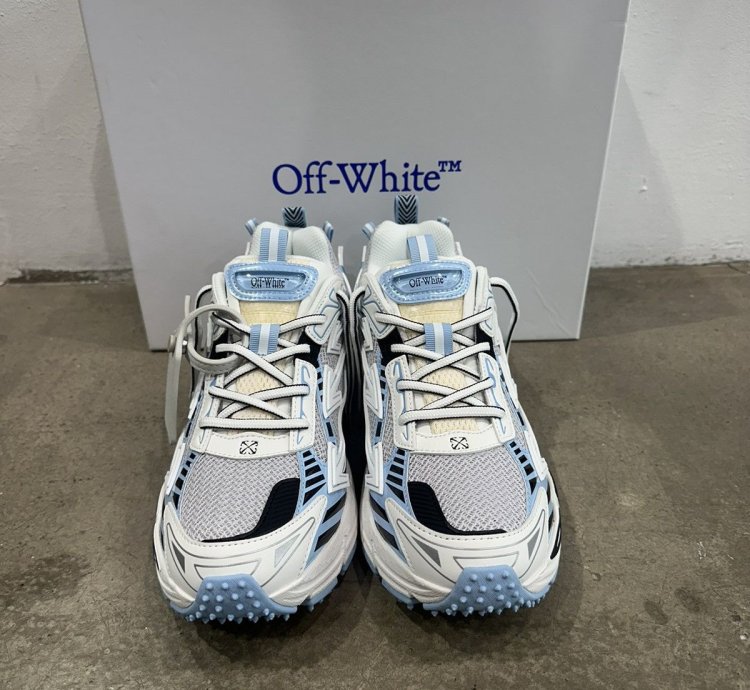 Off-white - Be Right Back Sneakers Light Blue
