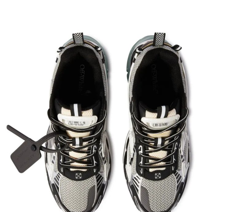 Off-white - Be Right Back Sneakers Light Grey Black