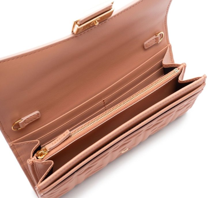 Fendi Continental Wallet On Chain