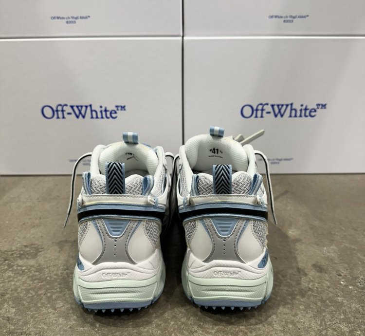 Off-white - Be Right Back Sneakers White Light Blue