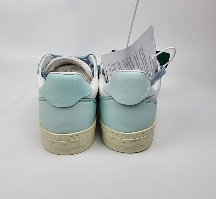 Off-white 5 0 White And Blue Sneakers New Fw22 38