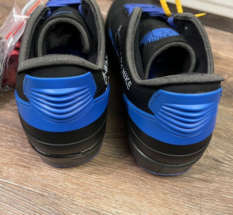 Off-white Air Jordan 2 Retro Low Black Sp Size 11 5
