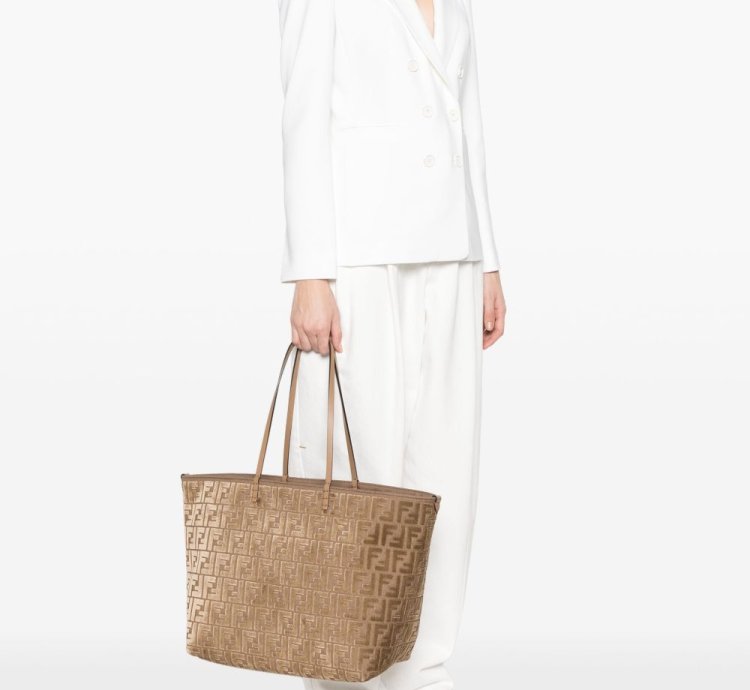 Fendi Large Roll Tote Bag