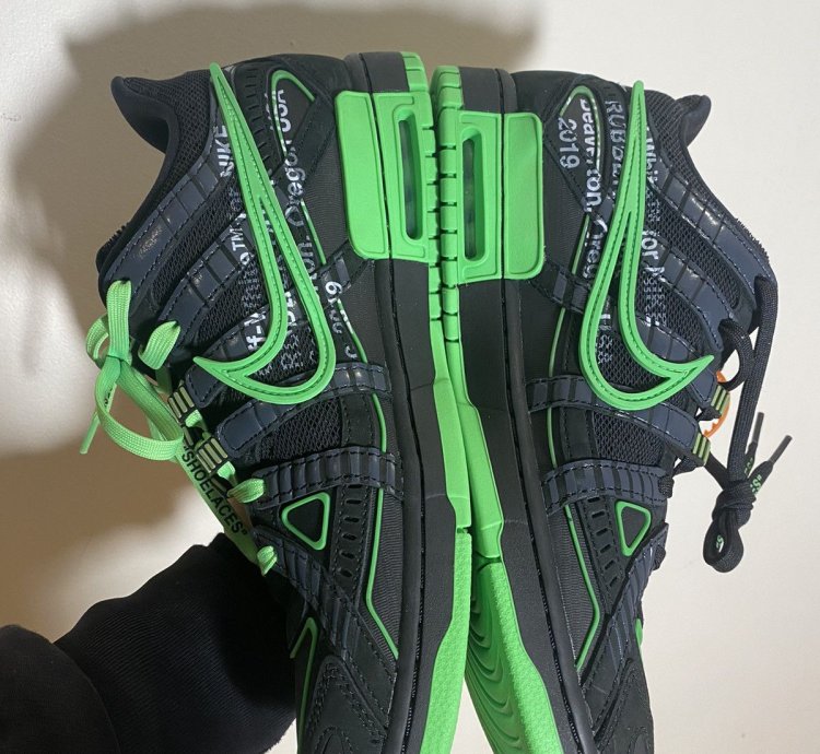 Off-white Air Rubber Dunk Green Strike