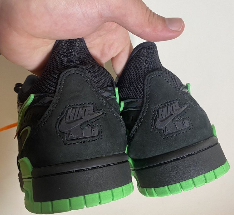 Off-white Air Rubber Dunk Green Strike