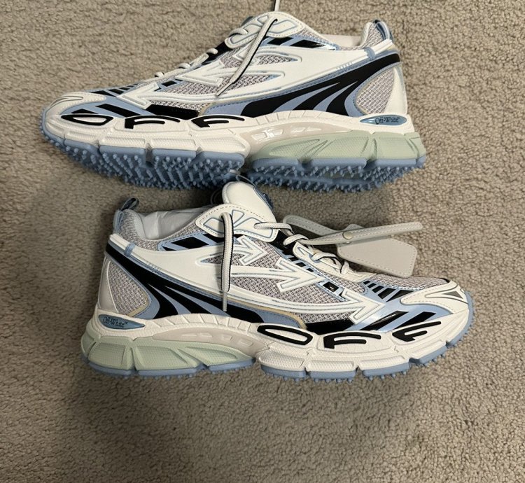 Off-white Be Right Back White Lightblue