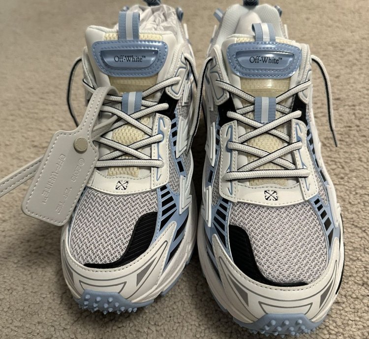Off-white Be Right Back White Lightblue