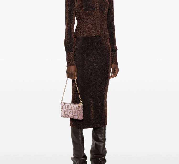 Fendi Baguette Clutch Bag