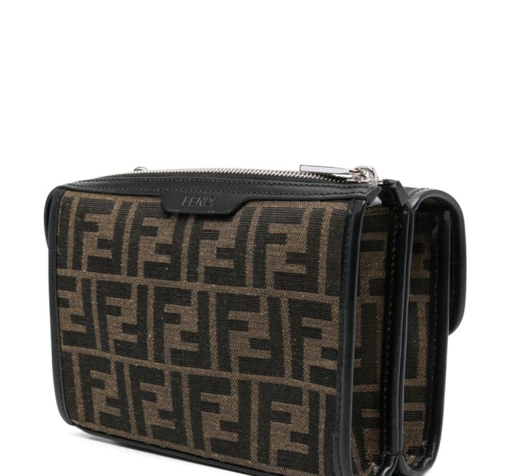 Fendi Double Baguette Cross Body Bag