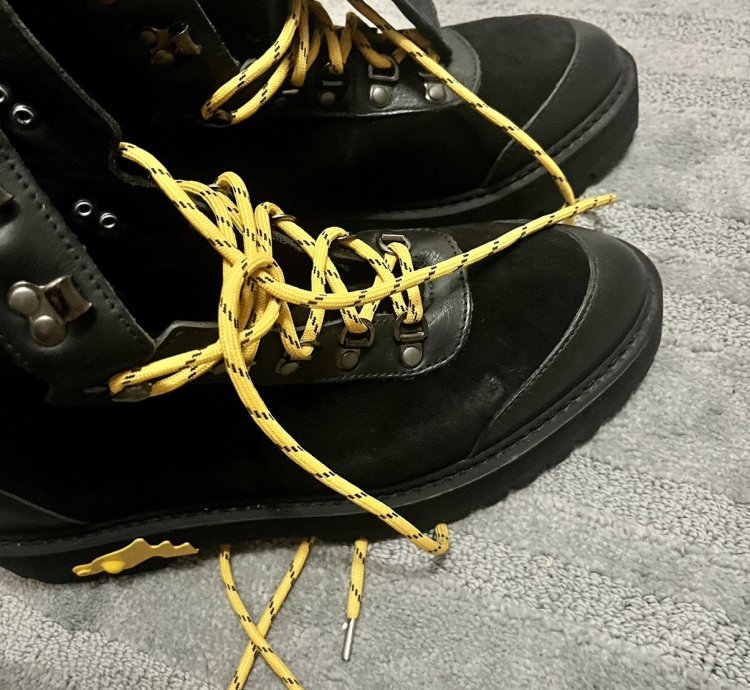 Off-white Hiking Boots