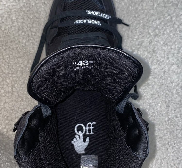 Off-white Hiking Sponge Sneaker Boots