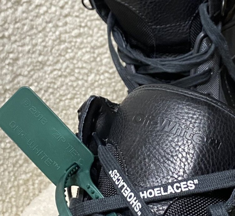 Off-white Hiking Sponge Sneaker Boots