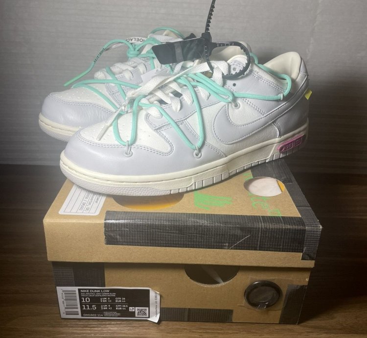 Off-white Lot 04 Dunk Low