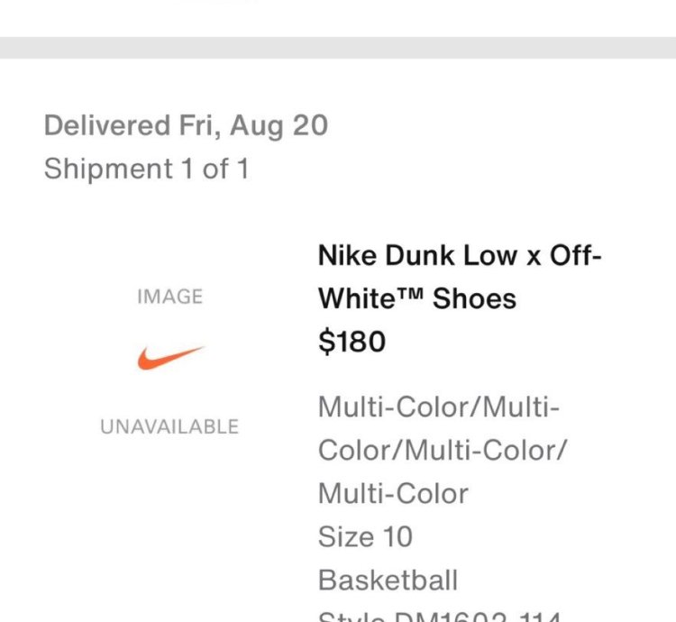 Off-white Lot 04 Dunk Low