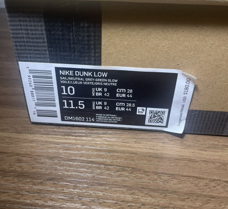 Off-white Lot 04 Dunk Low