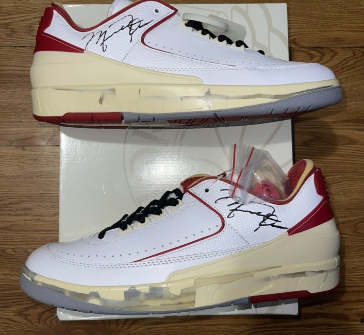 Off-white Nike Air Jordan Retro Low 2 Sp White Size 12