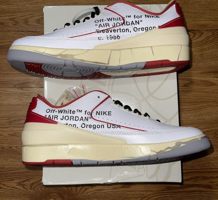 Off-white Nike Air Jordan Retro Low 2 Sp White Size 12