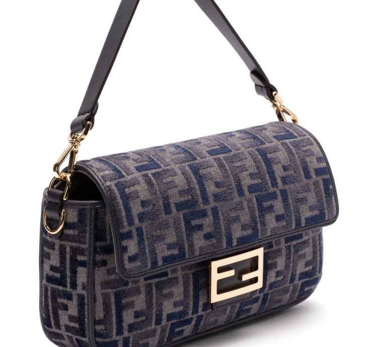 Fendi Ff Monogram Chenille Bag