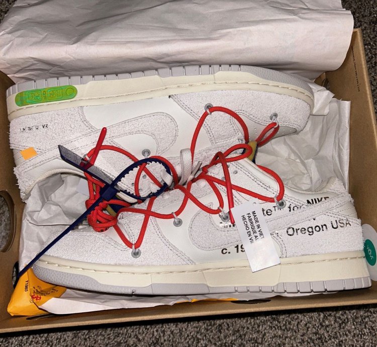 Off-white Nike Dunk Low Lot 13