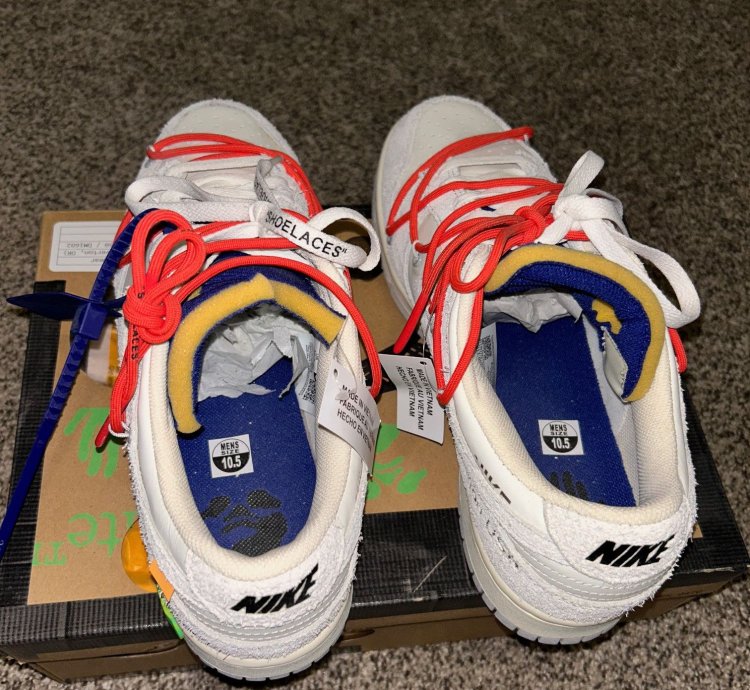 Off-white Nike Dunk Low Lot 13