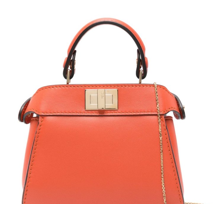 Fendi Nano Peekaboo Shoulder Bag