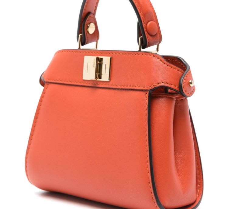 Fendi Nano Peekaboo Shoulder Bag