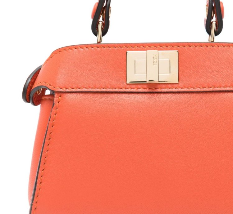 Fendi Nano Peekaboo Shoulder Bag